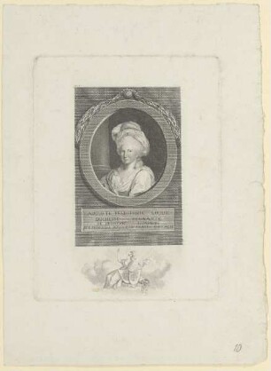 Bildnis der Auguste Frederique Louise de Bronsvic Luneburg