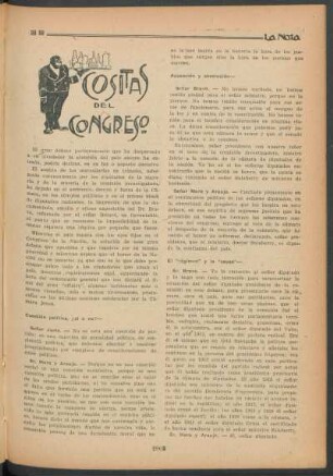 Cositas del congreso