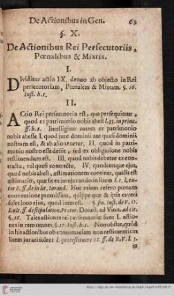 De Actionibus in Simplum, Duplu, Triplum&Quadruplum