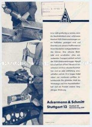 Fräsen und Schleifen, Blechschneiden