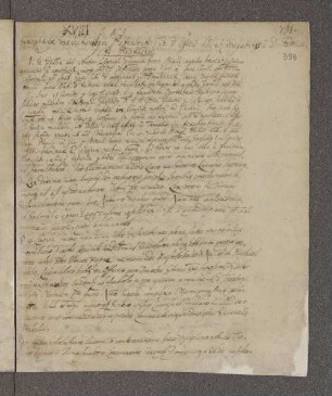 [Johann Christoph Wolf: Excerpta varia] [aus Johann Albert Fabricius: Praelectiones über Samuel von Pufendorf] (Teil geschrieben auch von Johann Christian Wolf)