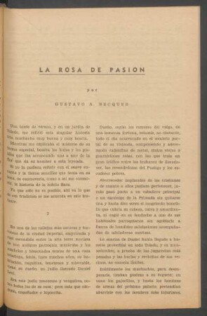 La rosa de pasión