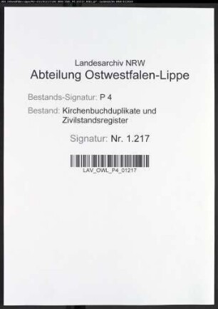 Kirchenbuchduplikat der evangelisch-reformierten Stadtgemeinde Iserlohn (GHT 1833-1837). (Gemeinde: Iserlohn, evangelisch-reformierte Stadtgemeinde)