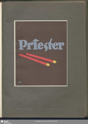 Priester [Streichhölzer]