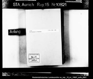 Das Armenwesen in Stapelmoor