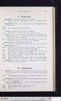 VI. Typographen (Nr. 9090 - 9105)