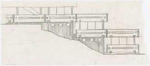 Schneider - Esleben, Paul; Erkrath - Hochdahl, Sedentaler Str. 110; Hochdahlhaus - Entwurf: Hochdahlhaus (Ansicht von Norden); Variante Brüstung und Fenster