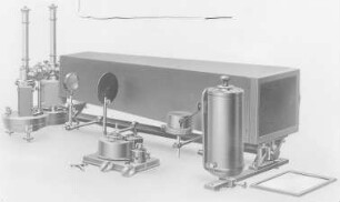 Spiegelgalvanometer für metallographische Zwecke (Siemens und Halske) : Technikgeschichte | Stoffkunde und Materialprüfung | Stoffkunde | Metallographie | Die Arbeitsmethoden der Metallographie