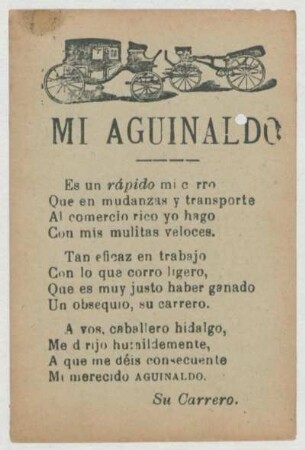 12: Mi aguinaldo