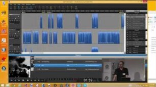 Introduction to the audio editing software
