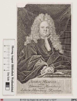 Bildnis Johann Hübner (II)