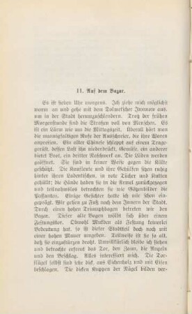 11. Auf dem Bazar.