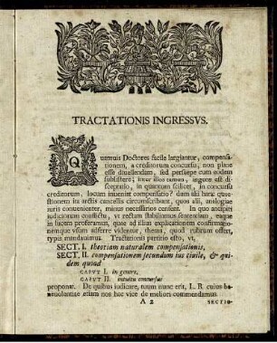 Tractationis Ingressus.