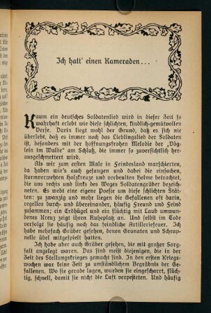 75-82, Ich hatt' einen Kameraden