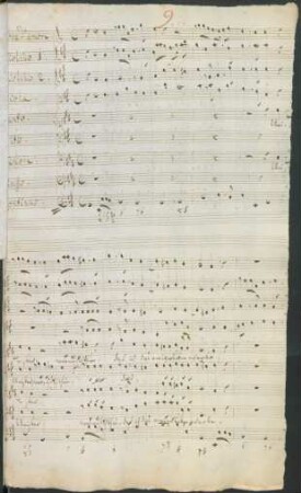 Meister was muß ich tun; V (3), Coro, orch, bc