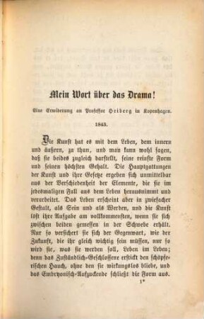 Friedrich Hebbel's sämmtliche Werke, 10. Zur Theorie der Kunst. Charakteristiken