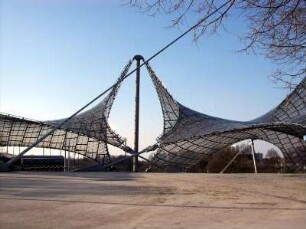 München: Olympiazentrum, Zeltdachkonstruktion