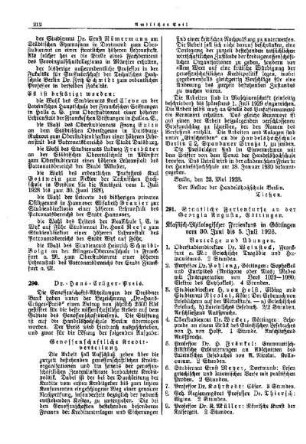 Staatliche Ferienkurse an der Georgia Augusta, Göttingen : [Amtlicher Teil]
