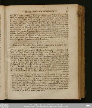 §. IV. Theologiae Moralis, hac methodo tractatae, necessitas ac dignitas ostenditur.