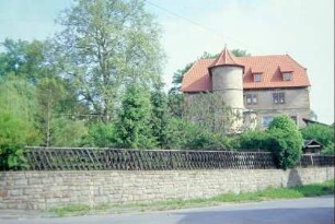 Kemenate - Ansicht von Süden mit Treppenturm