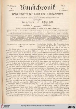 Heft 6 (18. November 1886)