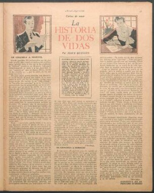 La historia de dos vidas : Cartas de amor