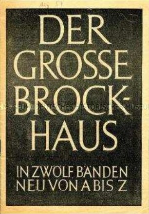 Tarnbroschüre mit dem Wortlaut der Regierungserklärung von DDR-Ministerpräsident Otto Grotewohl vom 8. August 1957 zur Gestaltung der Beziehungen zwischen der DDR und der BRD