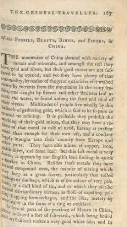 Of the fossils, beasts, birds, and fishes, in China