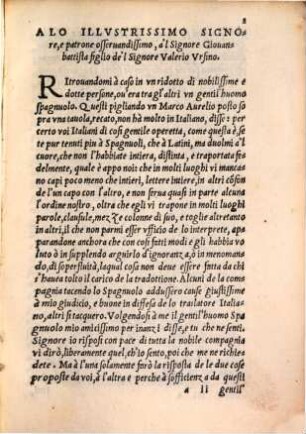 Vita, gesti, costumi, discorsi, et lettere di Marco Aurelio Imperatore
