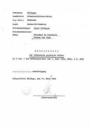 Hausen vor Wald