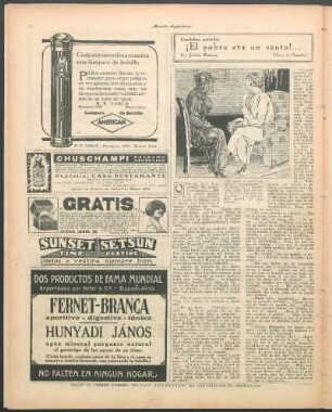 ¡El pobre era un santo!... : Cuadritos porteños