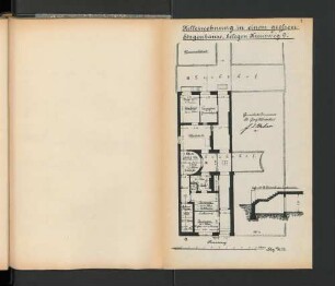 Kellerwohnungen in einem großen Etagenhause, belegen Kreuzweg 9.