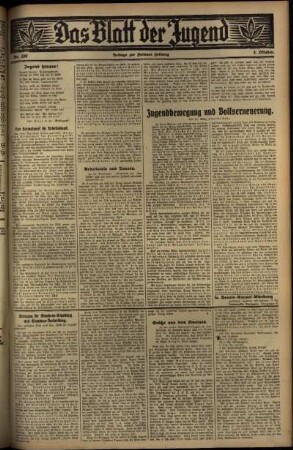 Zweite Ausgabe vom Mittwoch, den 05. Oktober 1932.