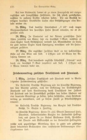 Friedensvertrag zwischen Deutschland und Finnland