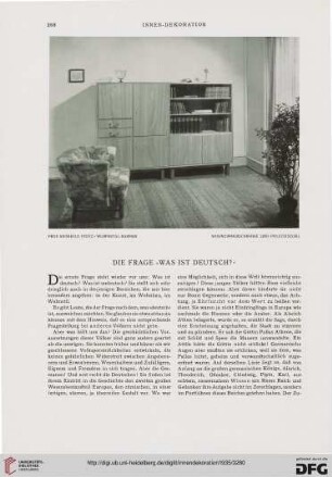 Die Frage "Was ist Deutsch?"