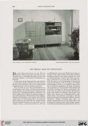 Die Frage "Was ist Deutsch?"