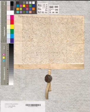 Rentenverkauf der Anna Geisse in Warendorf an Abt Hermann von Marienfeld.