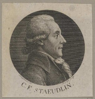 Bildnis des C.F. Staeudlin