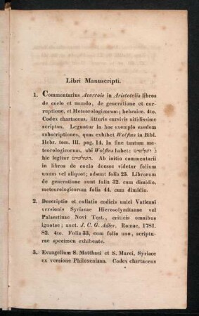Libri Manuscripti