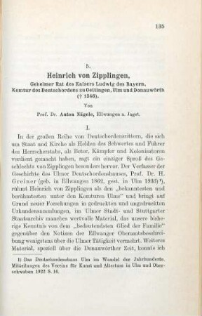 135-151 Heinrich von Zipplingen