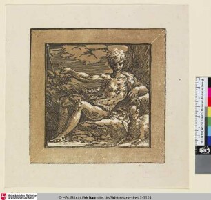 [St. Jean Baptiste dans le dèsert; Johannes der Täufer in der Wüste]