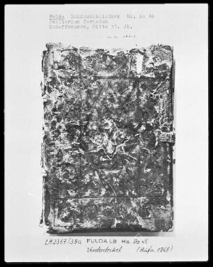 Psalterium cum Canticis — Frontdeckel