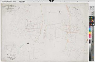 Ibbenbüren (Ibbenbüren), Rentengutsache Laggenbeck, Bl. 1 Brouillonkarte Flur 24-26