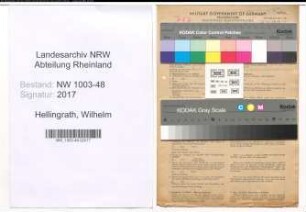 Entnazifizierung Wilhelm Hellingrath , geb. 24.08.1890 (Arbeiter)
