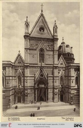 Napoli – La Cattedrale. – La Cathédrale. – The Cathedral. – Der Dom.