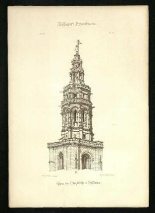 Turm der Kilianskirche in Heilbronn.