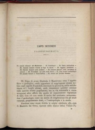 Capo Seconda [bis] Capo Terzo