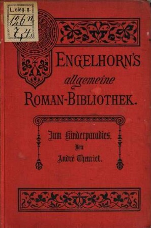 Zum Kinderparadies : Roman. Autorisierte Übersetzung von Natalie Rümelin