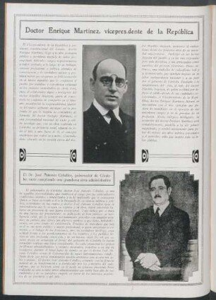 Doctor Enrique Martínez, vicepresidente de la República