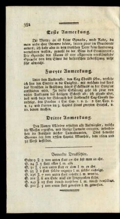 [Erste Anmerkung.] ...